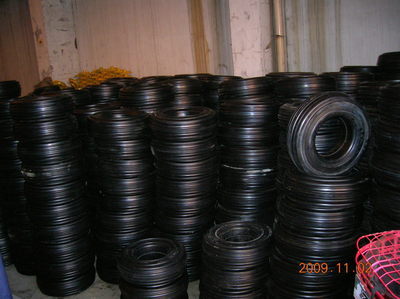 【廠家供應優(yōu)質廠家供應平板拖車輪子倉庫平板拖車輪子】價格,廠家,圖片,物流臺車/籠車,膠南市東強橡膠制品-